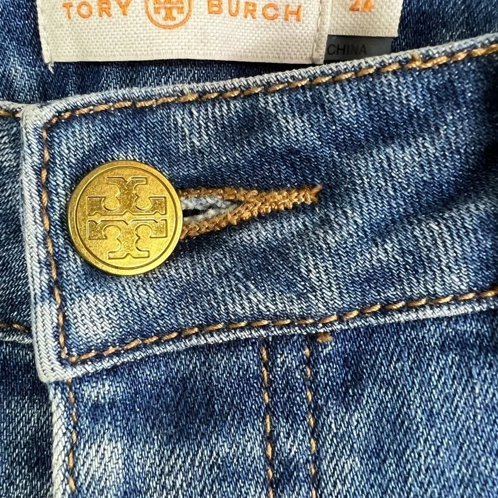 Tory Burch | Pardon My French Cuffed Jeans | 24